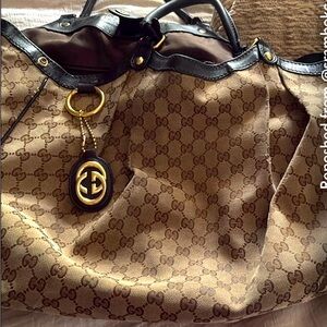 ✨Large Gucci Brown and Black Tote Bag